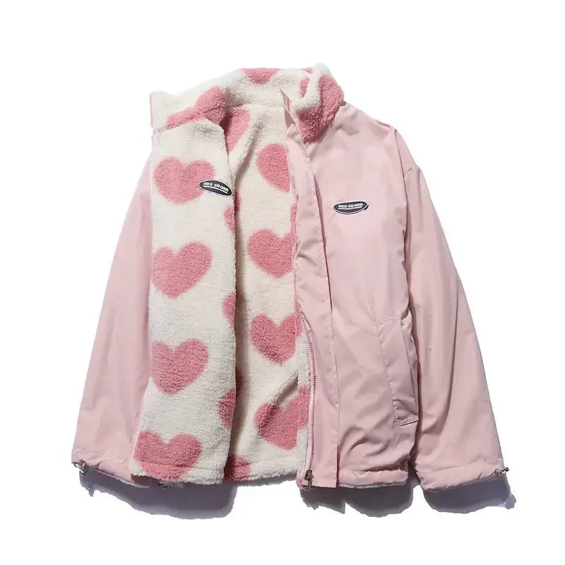 Alveena | Reversible Heart Jacket