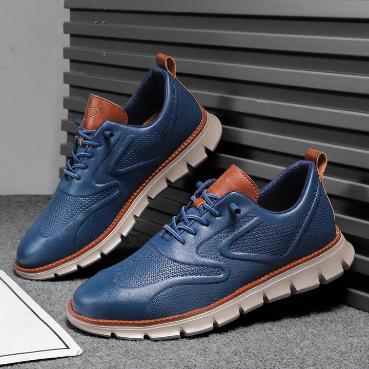 CALDWELL LEATHER TRAINERS