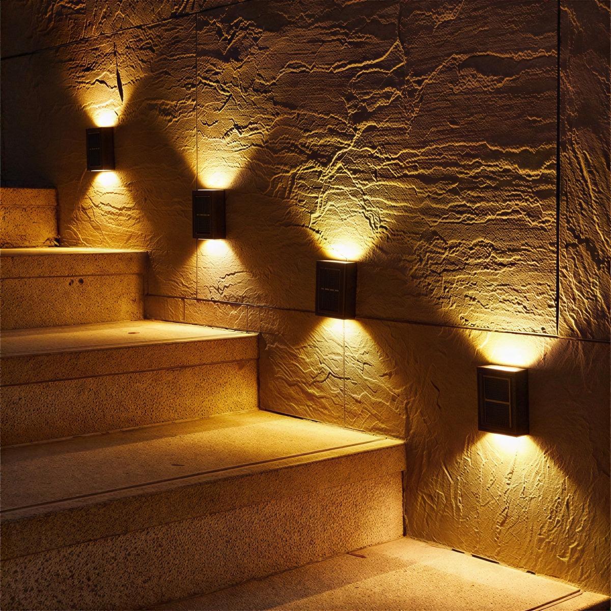Solar Fence Lights For Garden