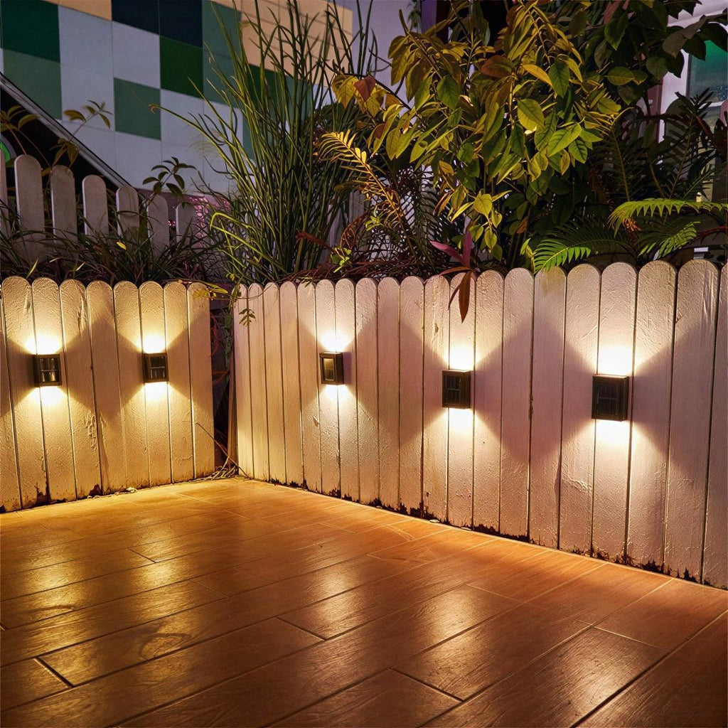 Solar Fence Lights For Garden