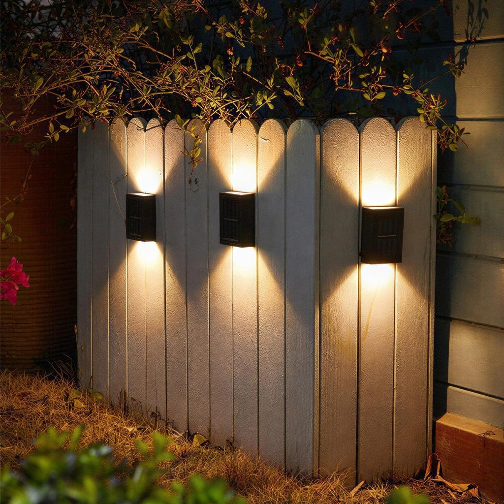 Solar Fence Lights For Garden