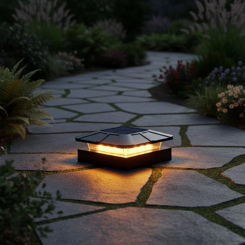 Solar Post Lights for Garden and Terrace