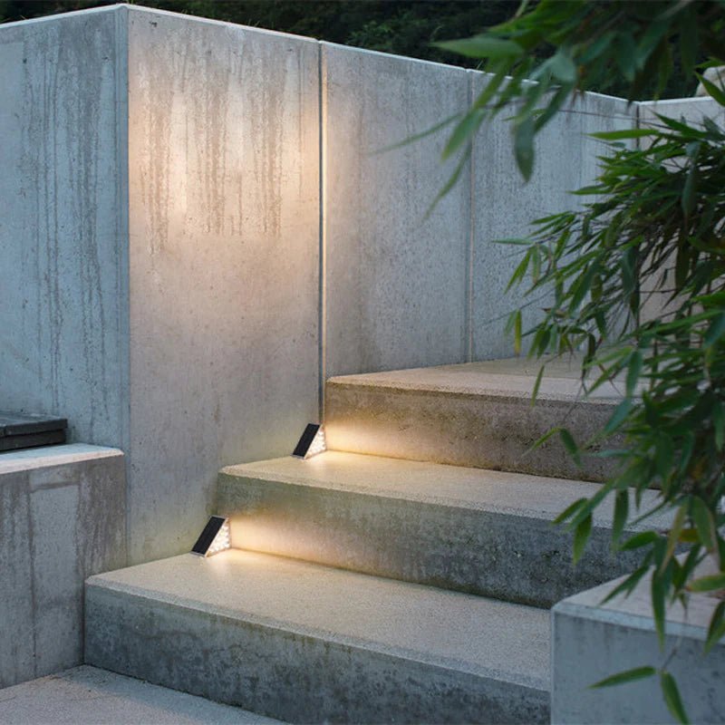 Solar Stair Lights for Outdoor Steps