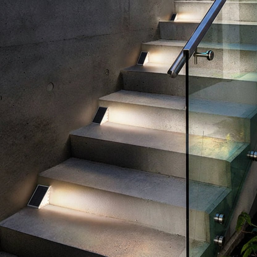 Solar Stair Lights for Outdoor Steps