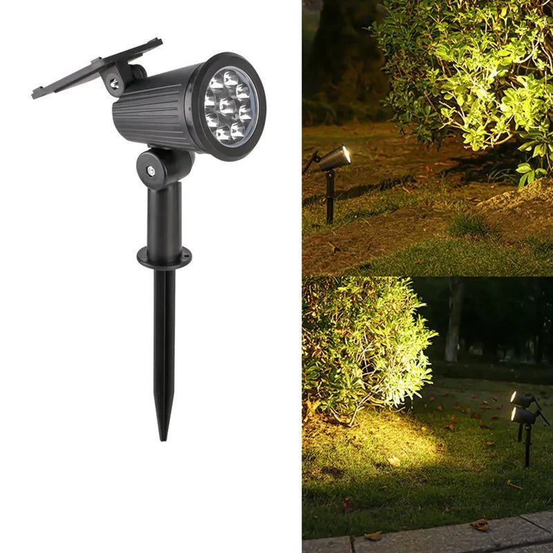Solar LED Floodlight for Garden Areas