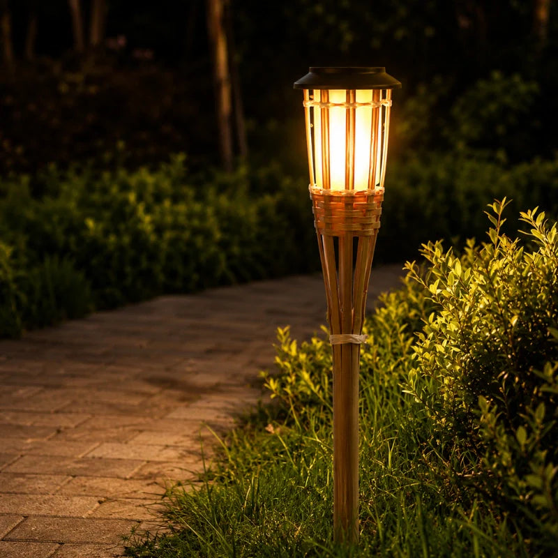 Solar Garden Torch Lights for Pathways