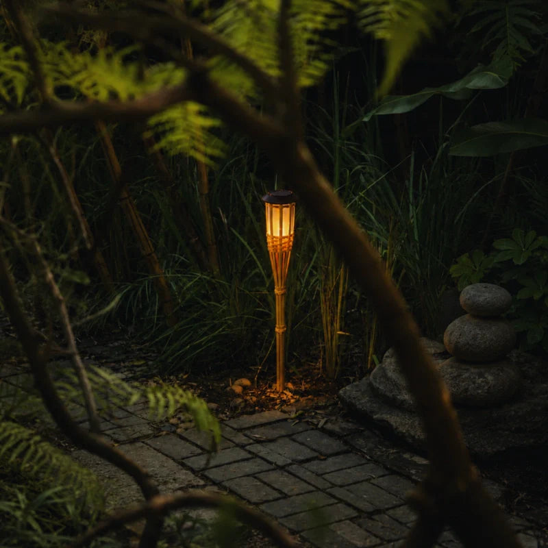 Solar Garden Torch Lights for Pathways