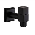 Black Wall Mounted Outdoor Tap