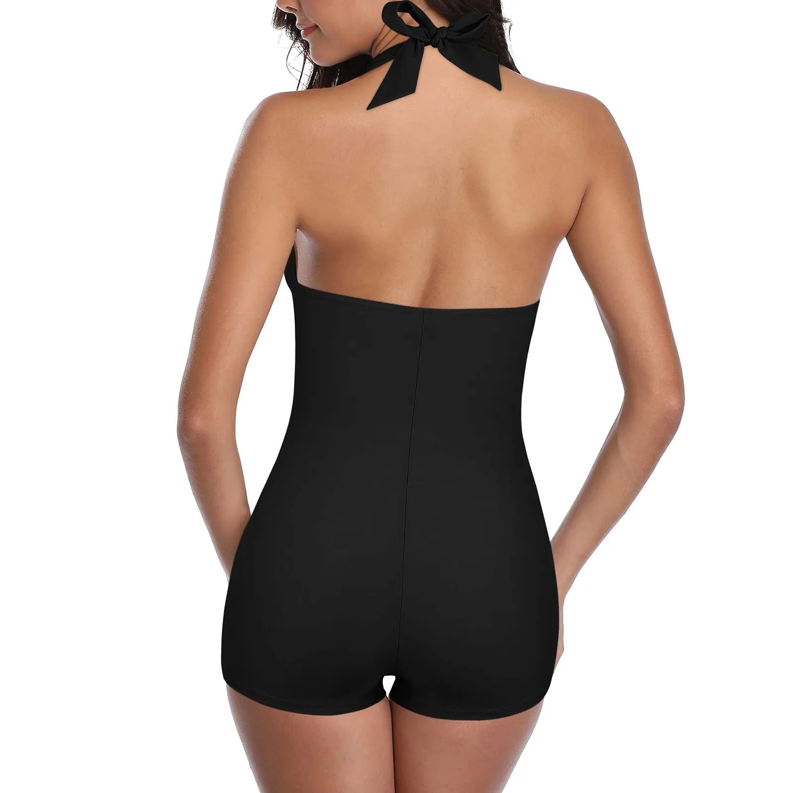 Backless Women's Swimsuit With Elegant Fit