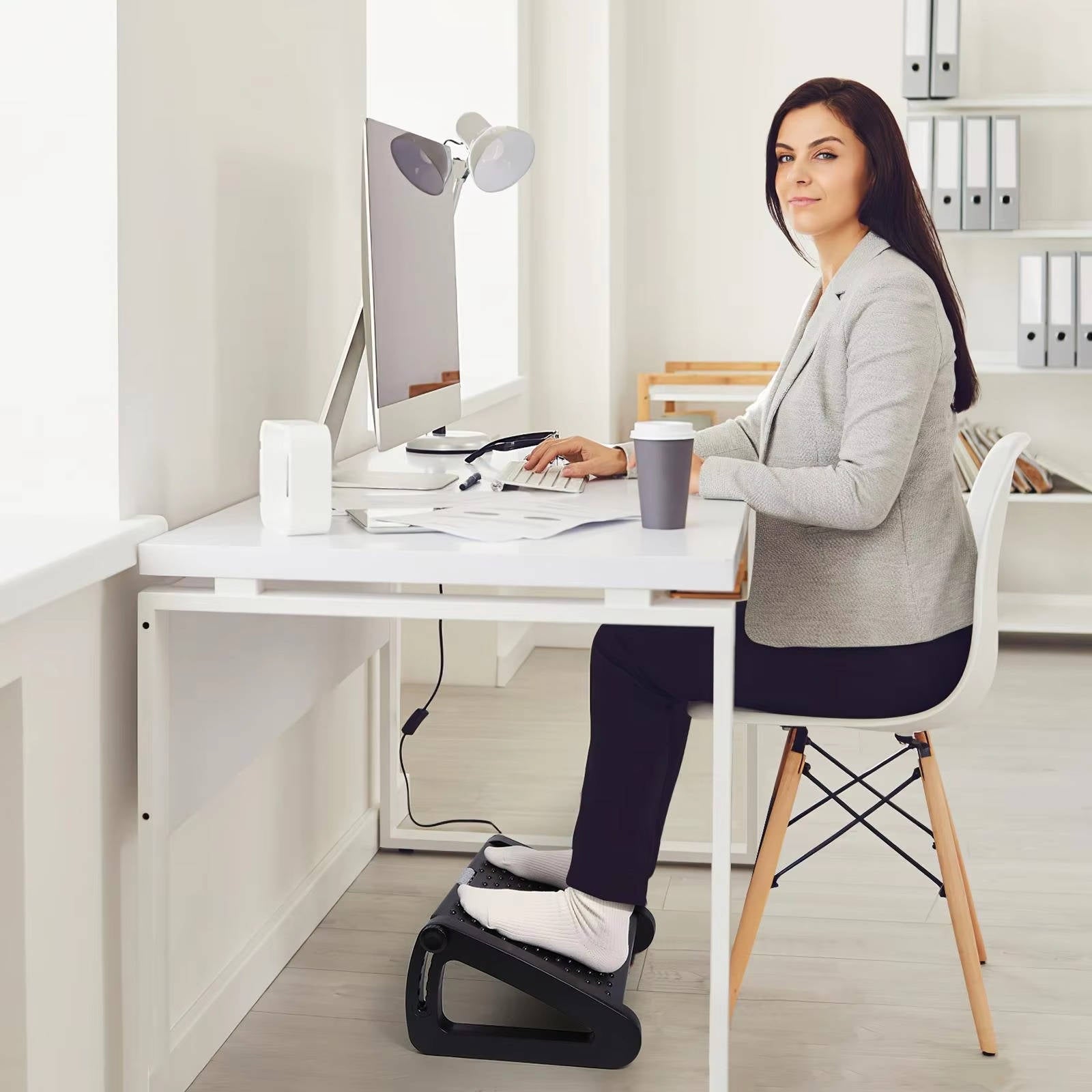 Ergonomic Under Desk Foot Rest