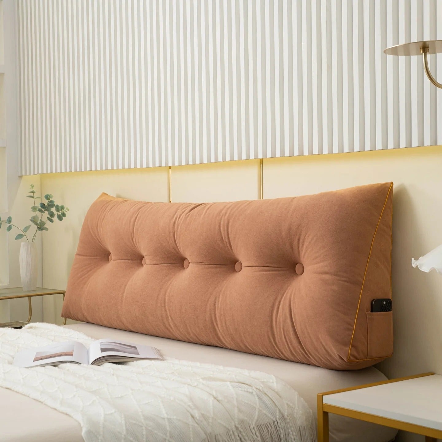 Bed Wedge Pillow For Reading And Lounging