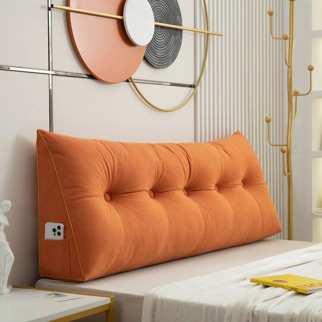 Bed Wedge Pillow For Reading And Lounging