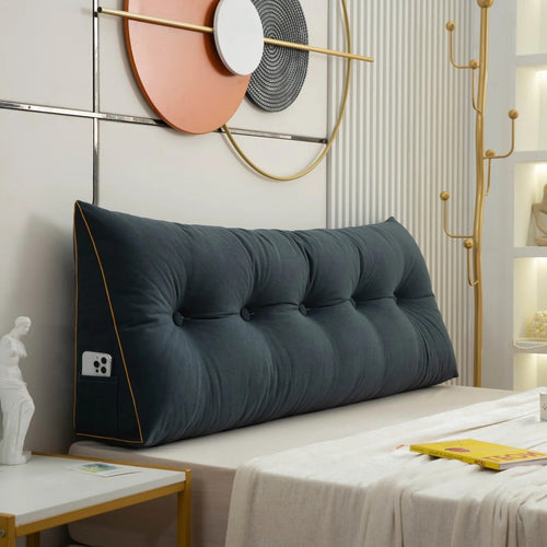 Bed Wedge Pillow For Reading And Lounging
