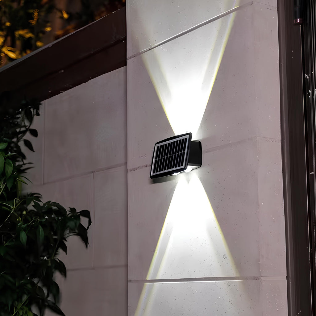 Solar Wall Sconce Light for Outdoor Entrances