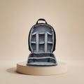 Large Camera Backpack with Zipper Closing