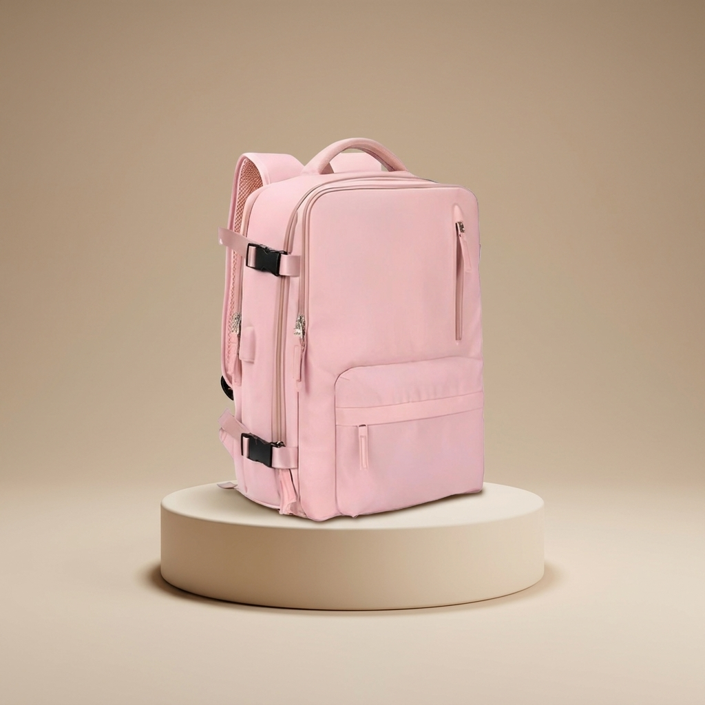 Large Women's Travel Backpack Carry On Laptop Bag Waterproof Hiking