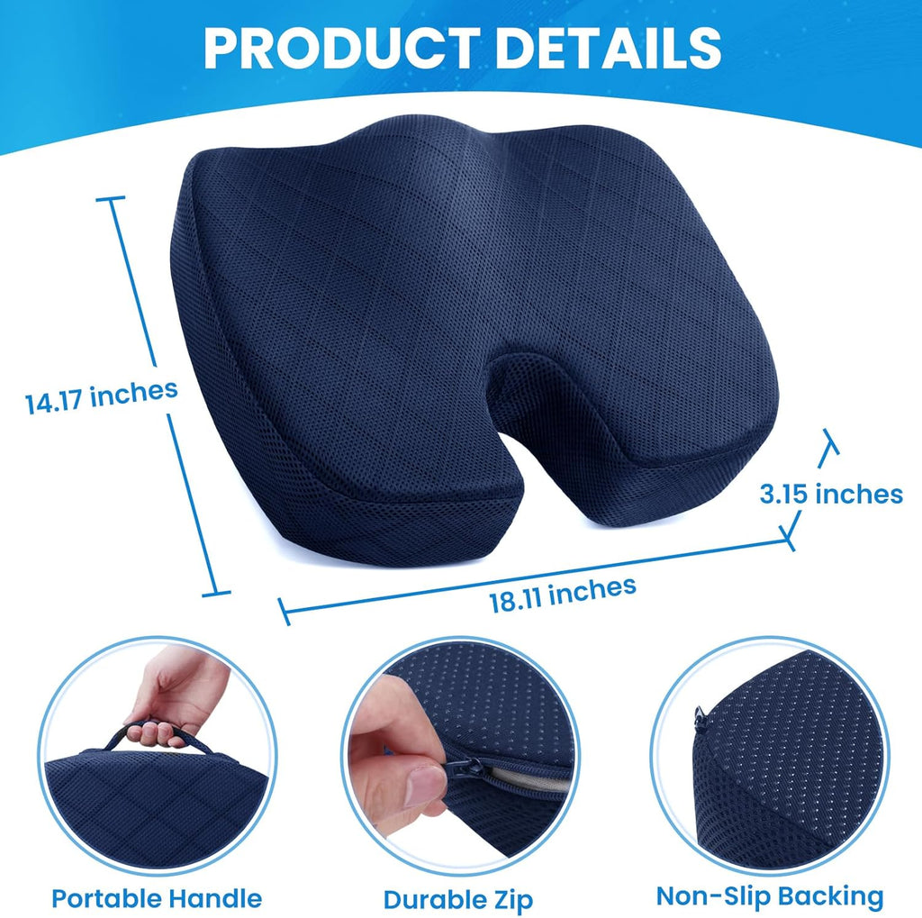Memory Foam Car Seat Cushion For Chair