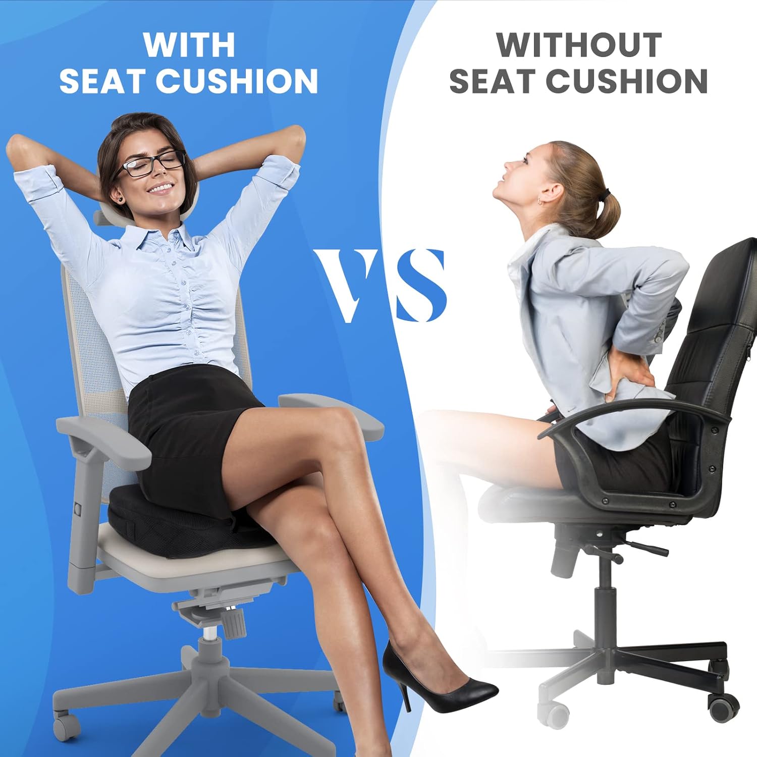 Memory Foam Car Seat Cushion For Chair