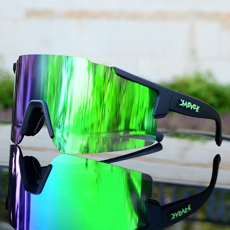 Mirrored Cycling Sunglasses For Road Biking