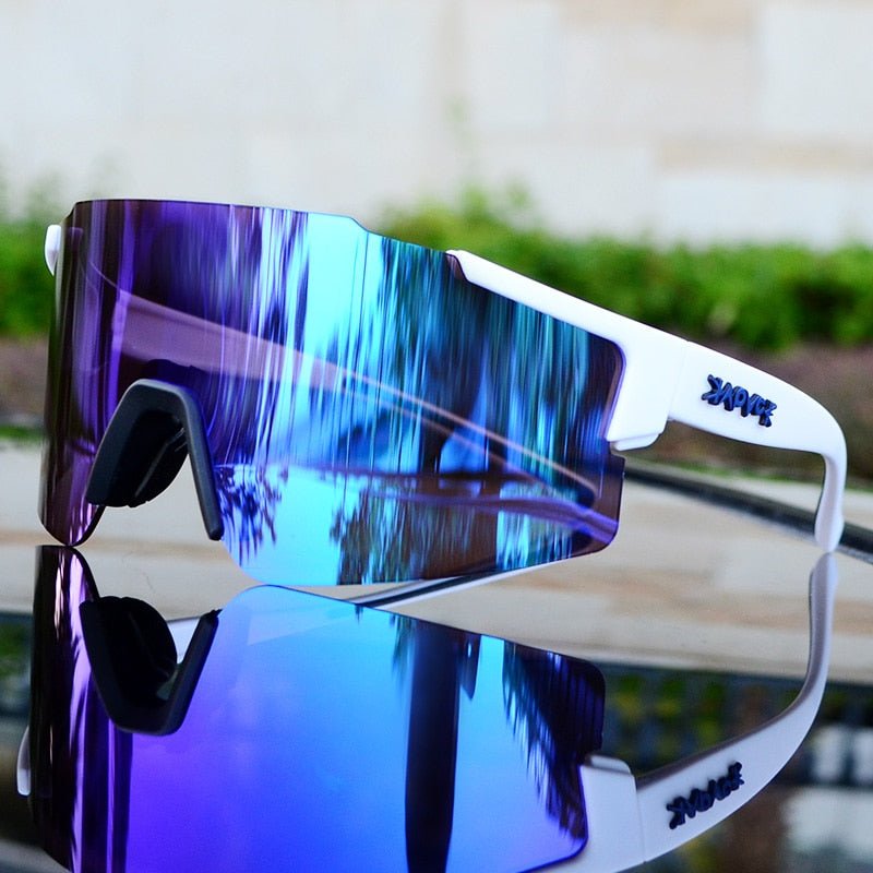 Mirrored Cycling Sunglasses For Road Biking