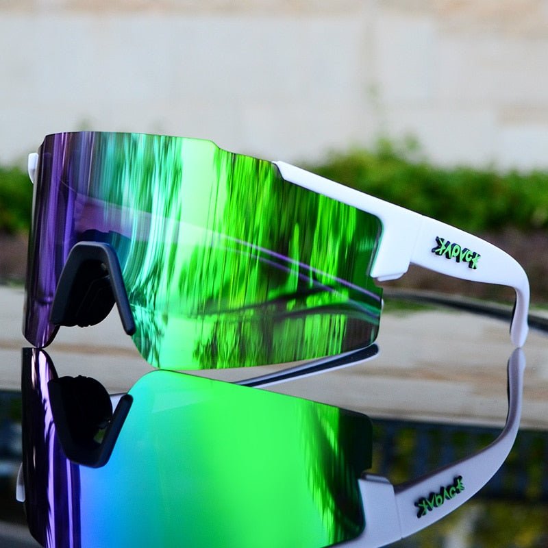 Mirrored Cycling Sunglasses For Road Biking