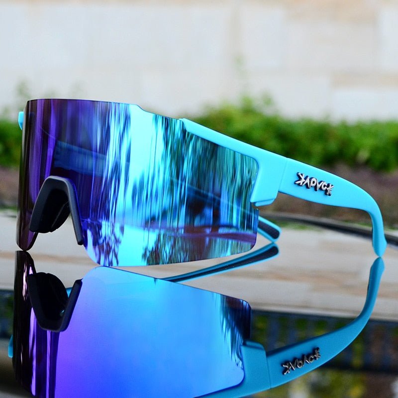 Mirrored Cycling Sunglasses For Road Biking