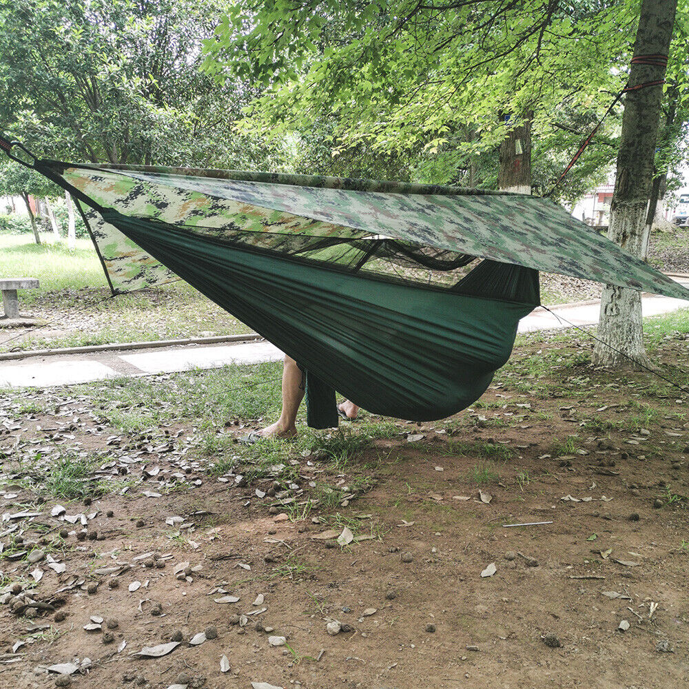 Two Person Camping Hammock Tent With Canopy
