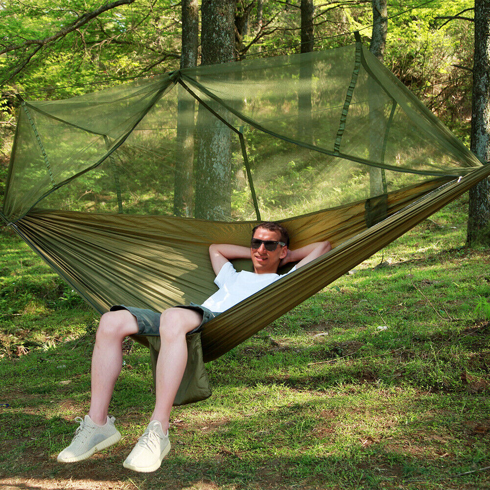Two Person Camping Hammock Tent With Canopy