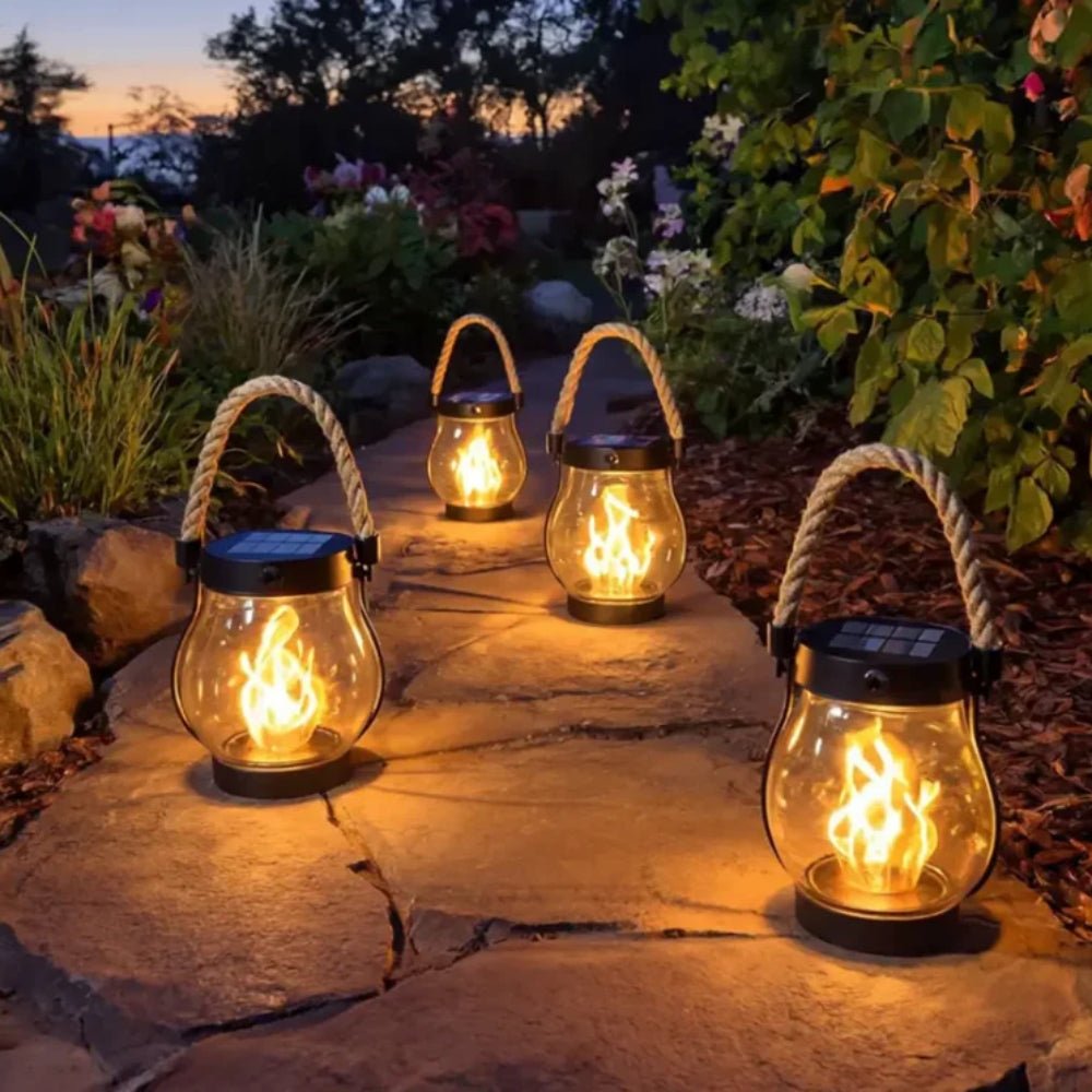 Hanging LED Outdoor Lantern for Patio Areas