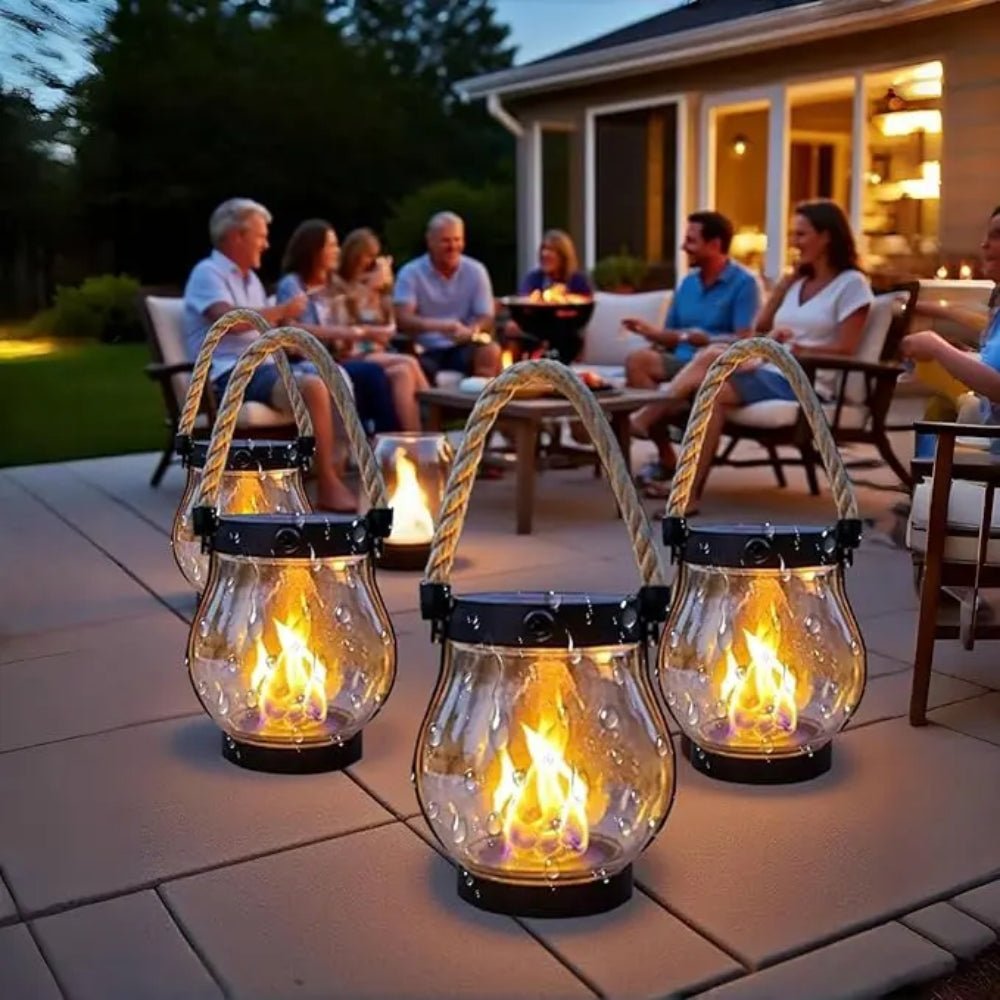 Hanging LED Outdoor Lantern for Patio Areas