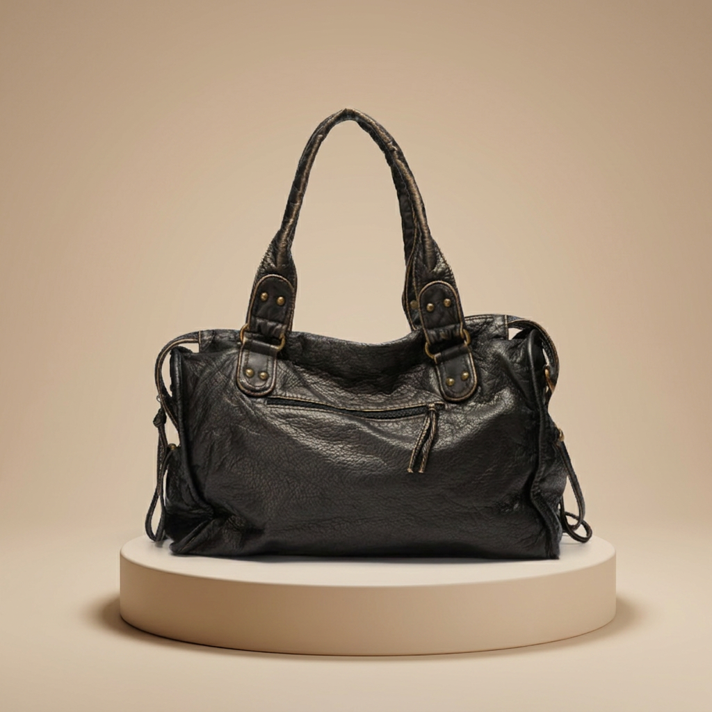 Stylish Black Handbag for Women | Shoulder Bag