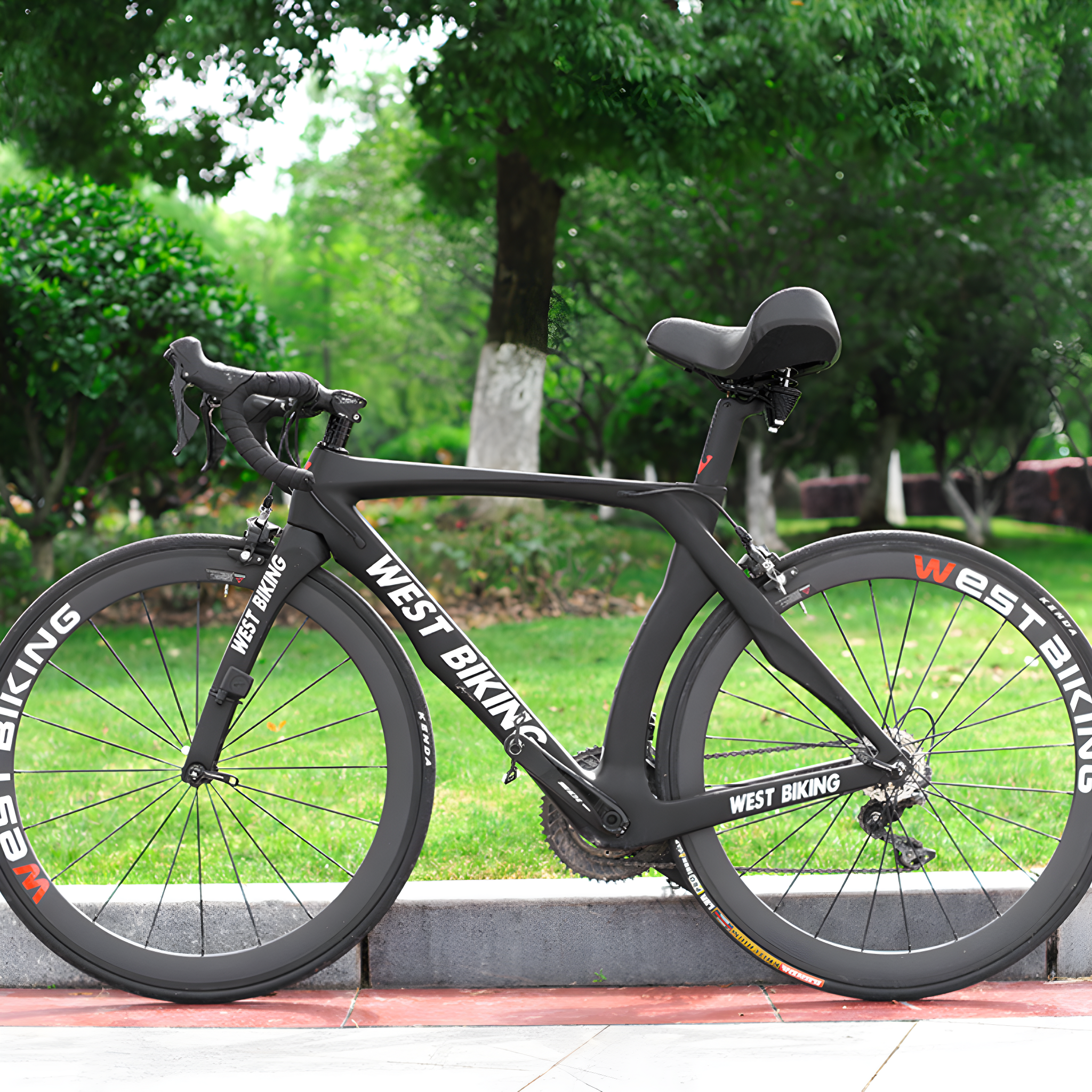 Wide Bike Saddle For Road And City Bikes