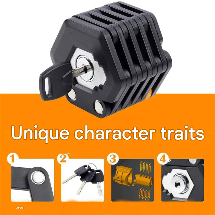 Heavy Duty Bicycle Lock For Bike Storage