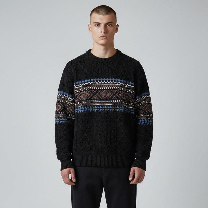ARVID NORDIC KNIT SWEATER